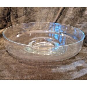 Heavy Vintage Large Glass Bowl Chip And Dip B. Altman & Co